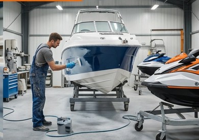 Atelier ARF-Réparation – bateau et jet skis en remise en état